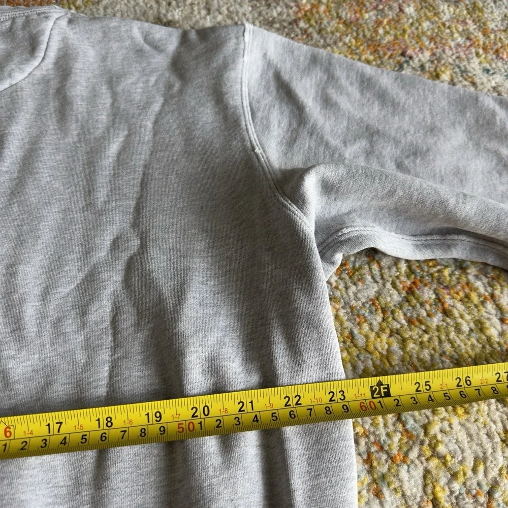 Vintage Polo Ralph Lauren Distressed Crewneck Sweatshirt Gray Size M